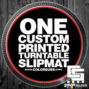 CUSTOM PRINTED SLIPMAT – SINGLE