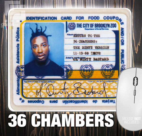 MOUSE PAD 36 CHAMBERS ODB