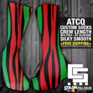 PRINTED SOCKS ATCQ PATTERN
