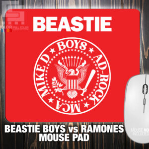 MOUSE PAD BEASTIE BOYS vs RAMONES
