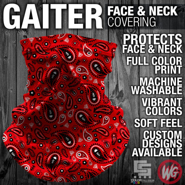 GAITER BANDANA PRINT