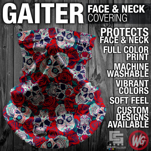 GAITER DAY OF THE SKULLS v1