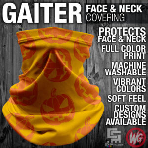GAITER HALLOWEEN PUMPKINS