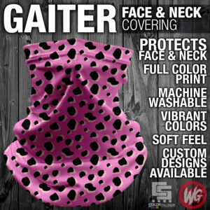 GAITER PINK ANIMAL PRINT