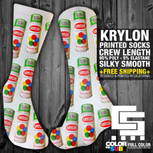 PRINTED SOCKS KRYLON & CAPS