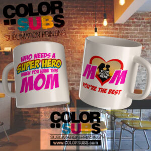 MUG SUPER HERO MOM