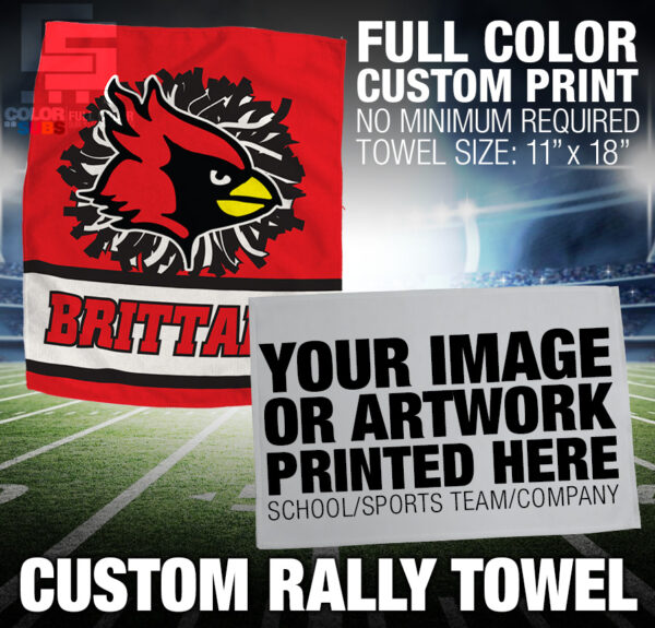 CUSTOM RALLY TOWEL