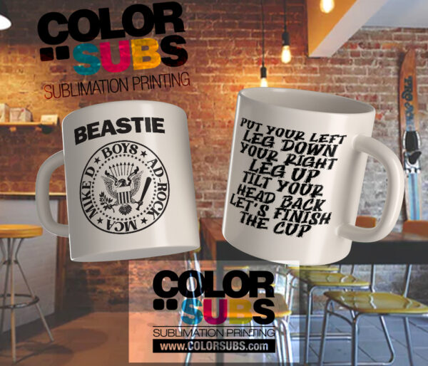 MUG BEASTIE BOYS vs RAMONES