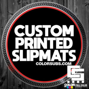 CUSTOM PRINTED SLIPMATS - PAIR