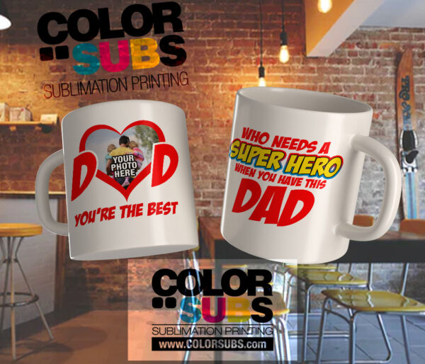 MUG SUPER HERO DAD