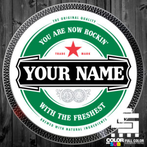 CUSTOM PRINTED HEINI SLIPMATS – PAIR